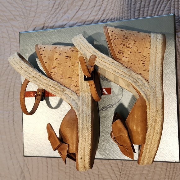 Prada Wedge size 38.5 - Picture 6 of 10
